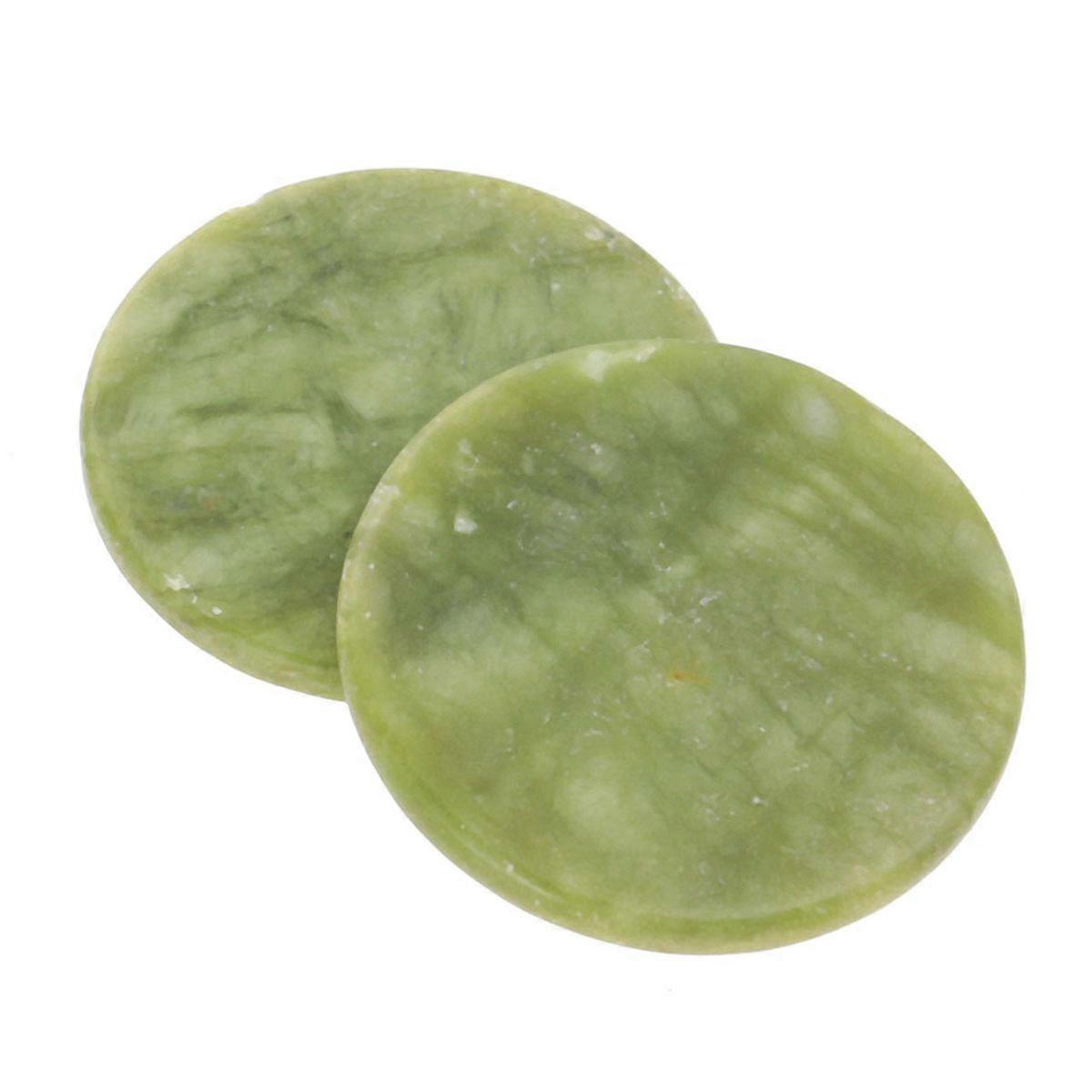 Eyelash Extension Pad Jade Stone Holder for Eyelash Extension 2Pcs