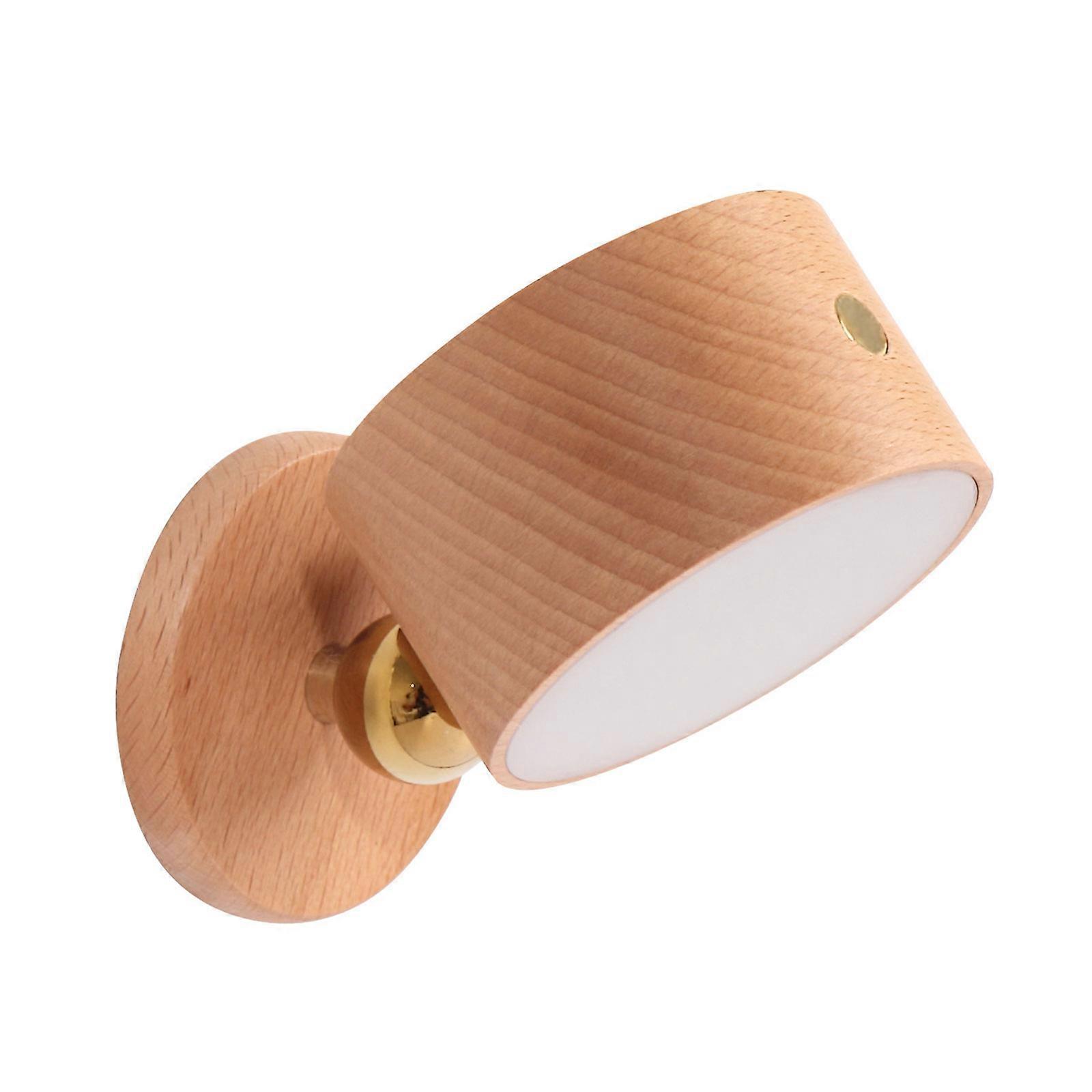 Easy Installation Rechargeable LED Wall Light Magnetic Base Touch Soft Variable Brightness For Comfortable Home Setting Multicolor