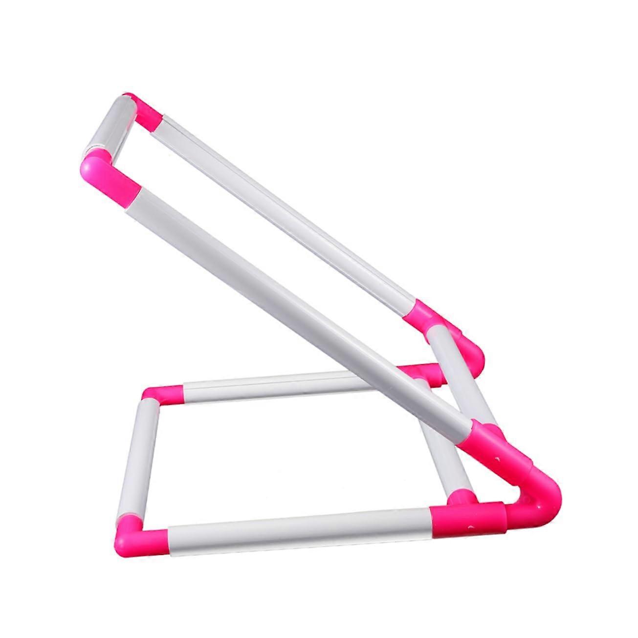 Large Tabletop Embroidery Frame Stand with Adjustable Cross Stitch Scroll Holder for Quilting