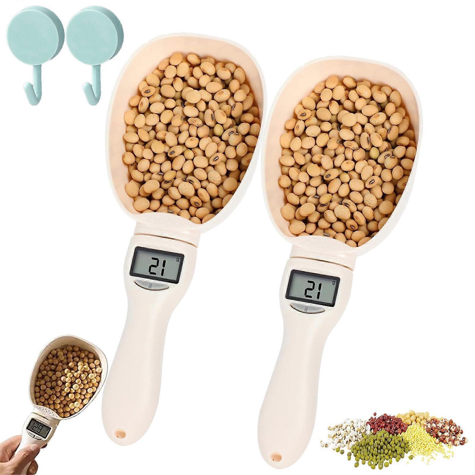 Digital Measuring Spoon Scale with LCD Display,  Precision for Baking, Cooking and Pet Food (2)