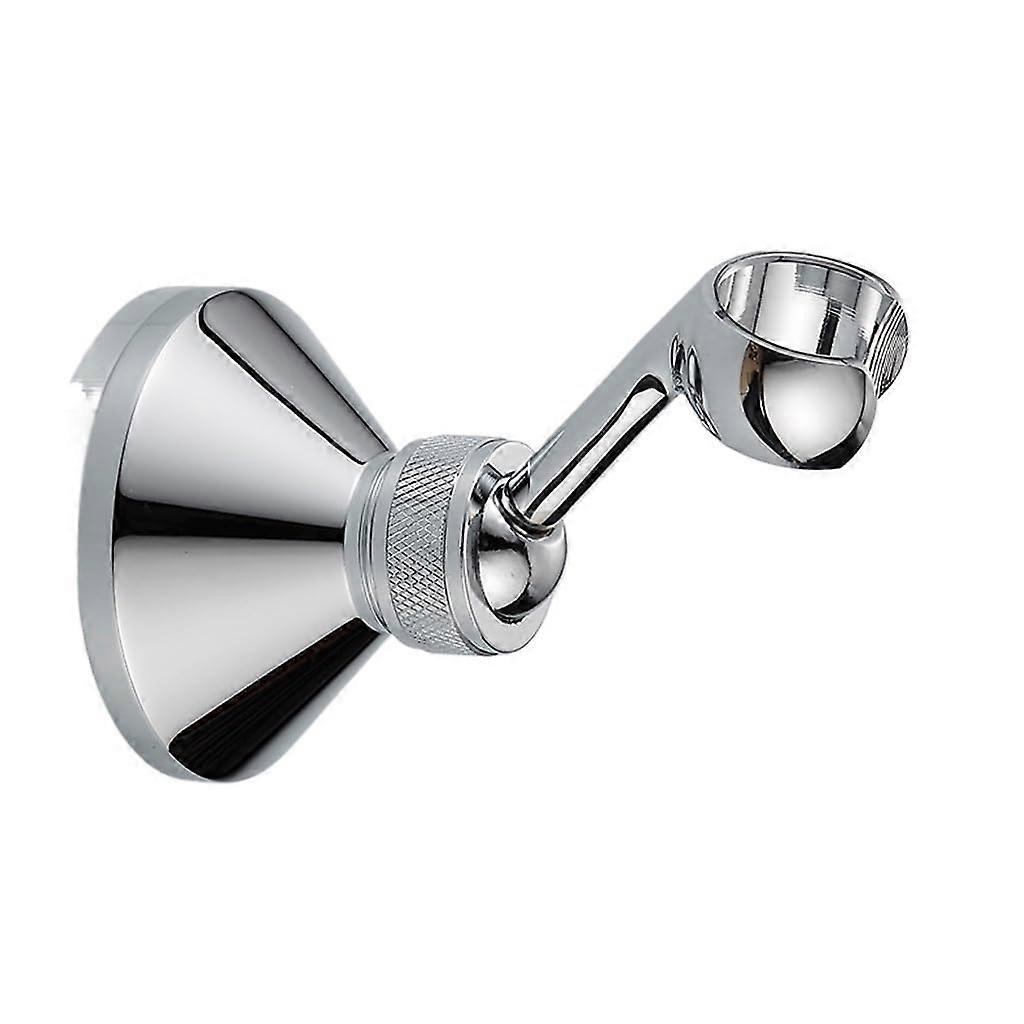 Wall Mounted Shower Head Holder with Adjustable Angle and Strong Suction for Bathroom