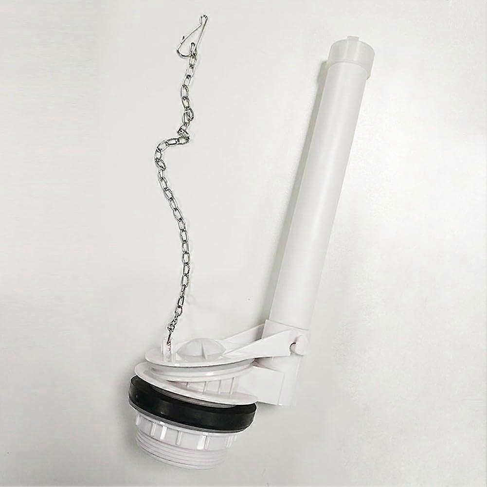 Dual Flush Toilet Flush Valve with Chain, WaterSaving Flapper Replacement for Smooth Flow