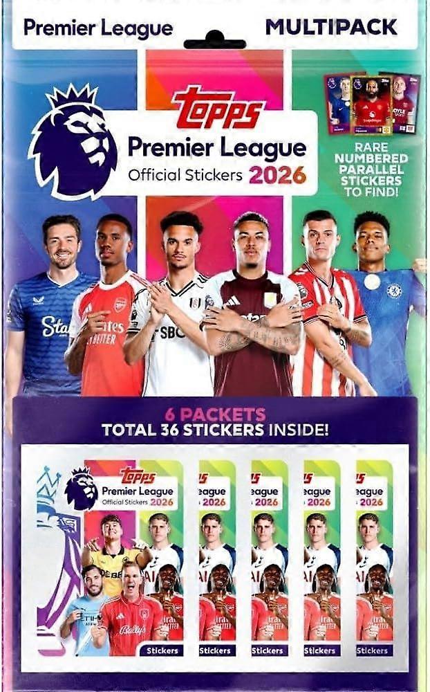 Topps Premier League 2026 Stickers Multipack