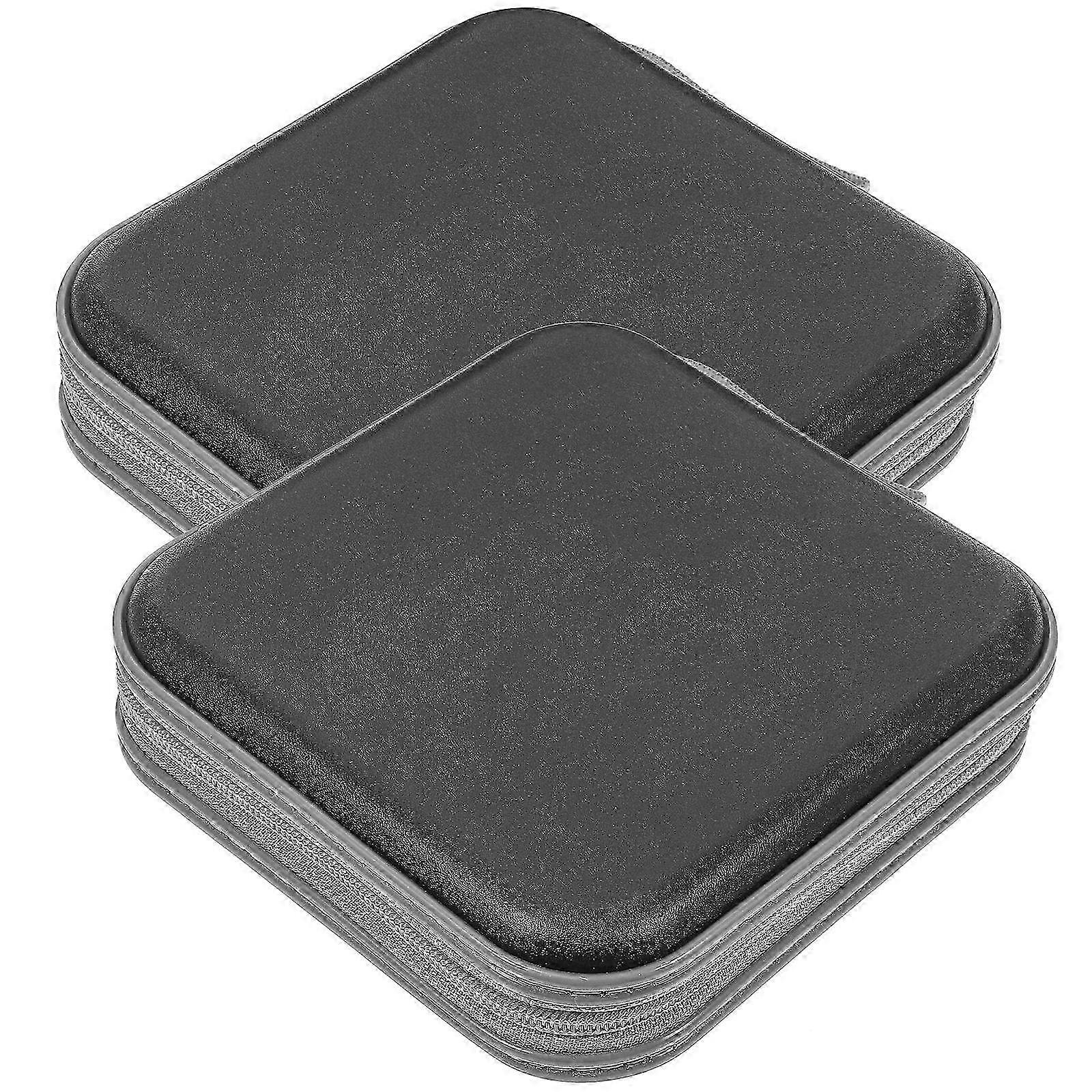 Cd Holder For Car Plastic Organizer 40 Slots 2Pcs