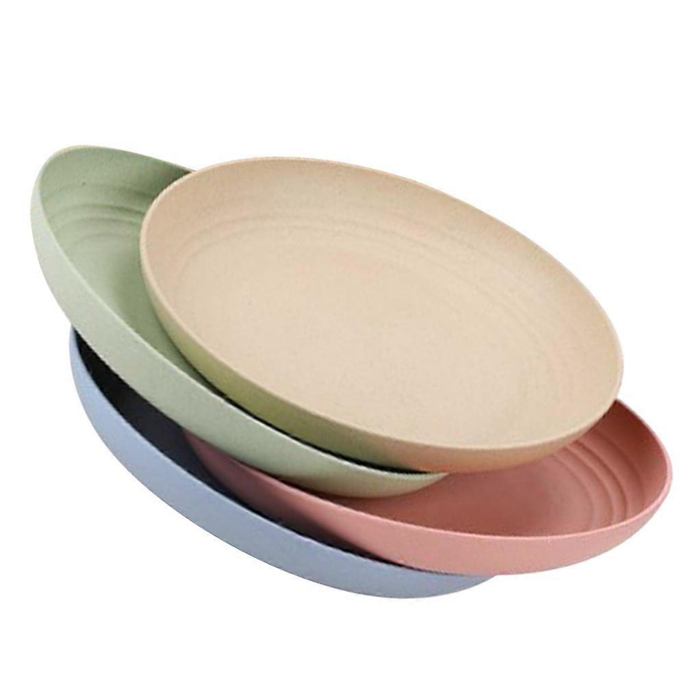 Fruit Plate Serving Plate for 4Pcs Household Food Serving Set Multi-Function Use