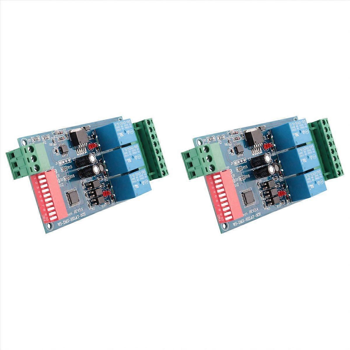 2X 3CH 512 RELAY OUTPUT , LED Dmx512 Controller Board, LED DMX512 Decoder,Relay Switch Controller