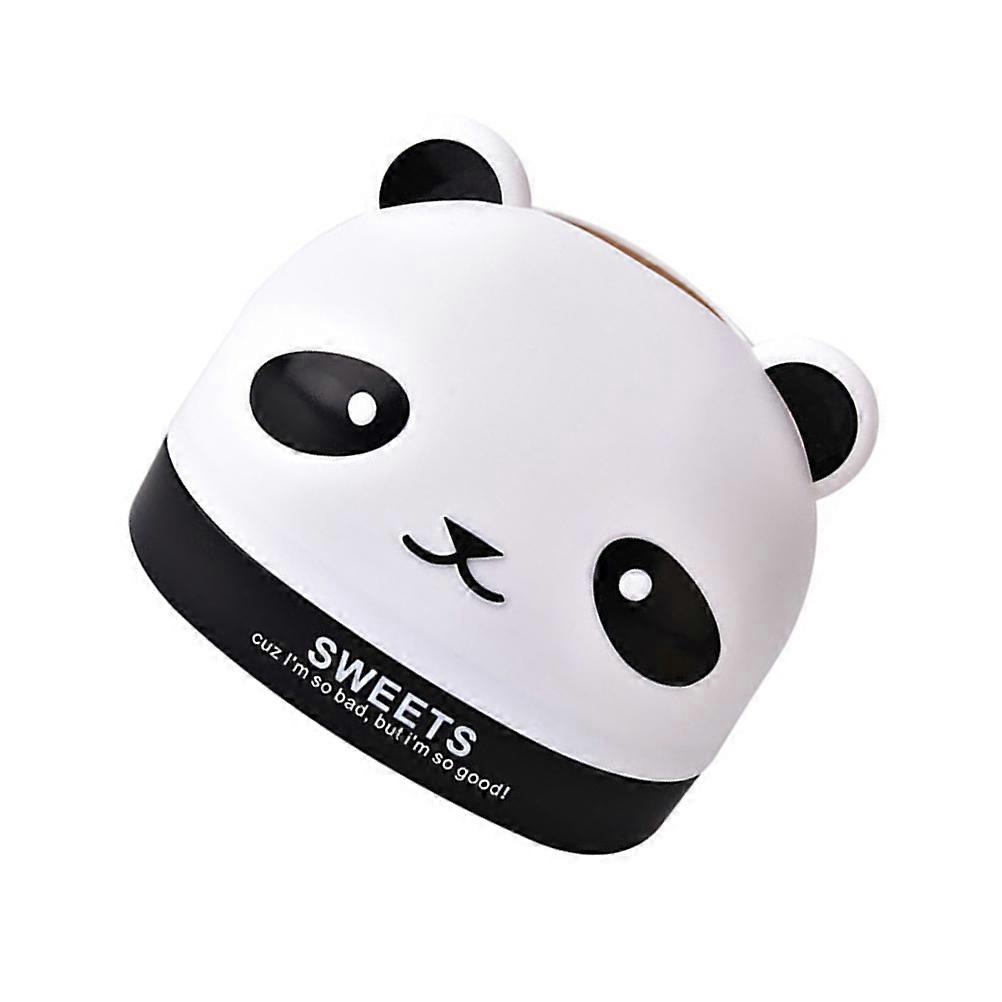 Creative Panda Tissue Box Plastic Tissue Holder for Home Use