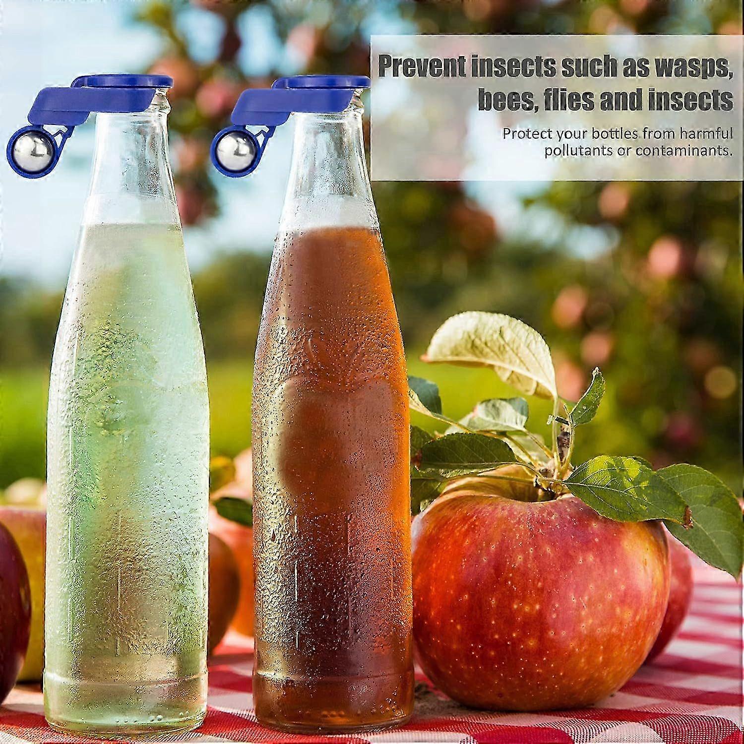 Reusable bottle cap with automatic closure design compatible everyday convenience and style