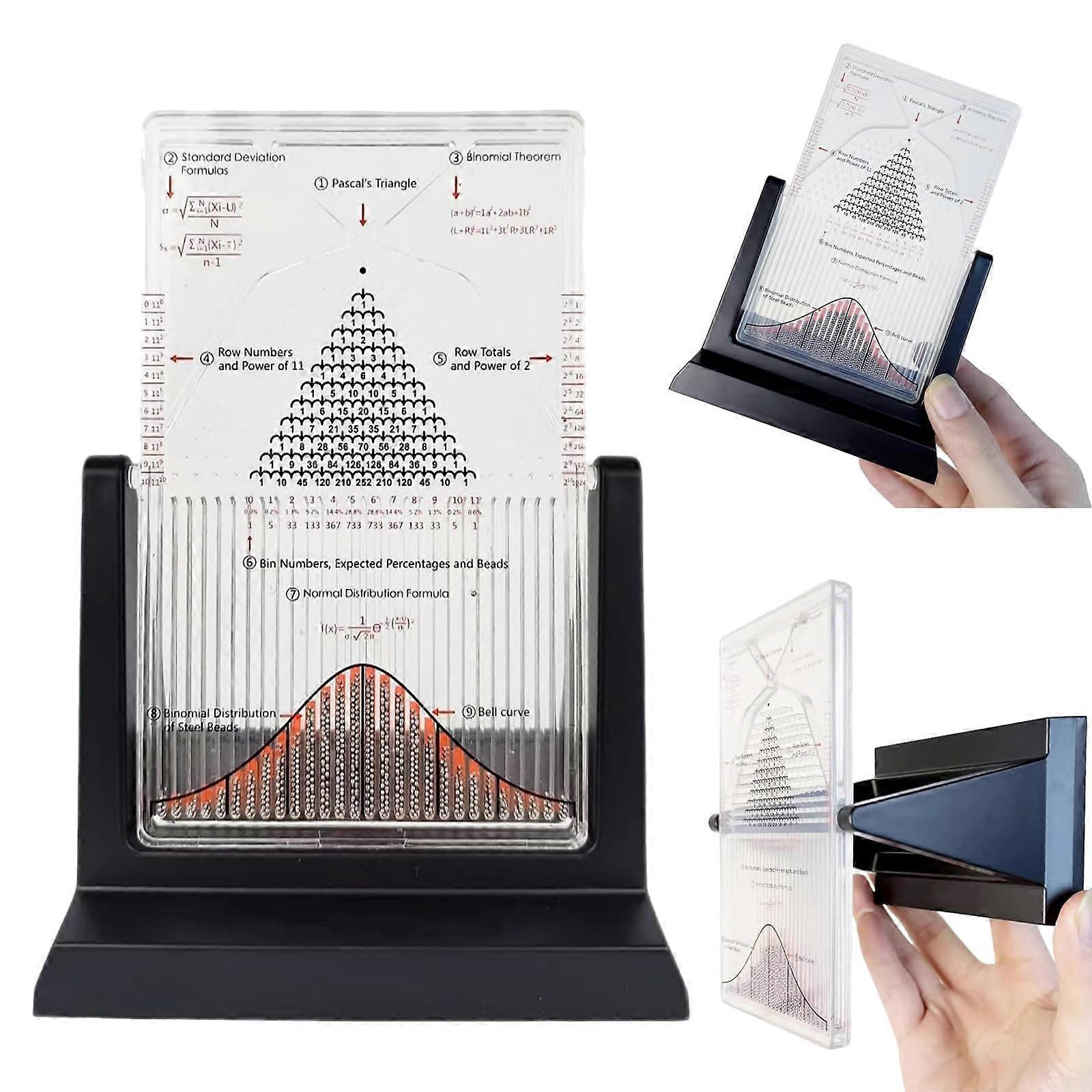 Galton Board Probability Demonstration Model with Bell Curve for Classroom Statistical Experiments