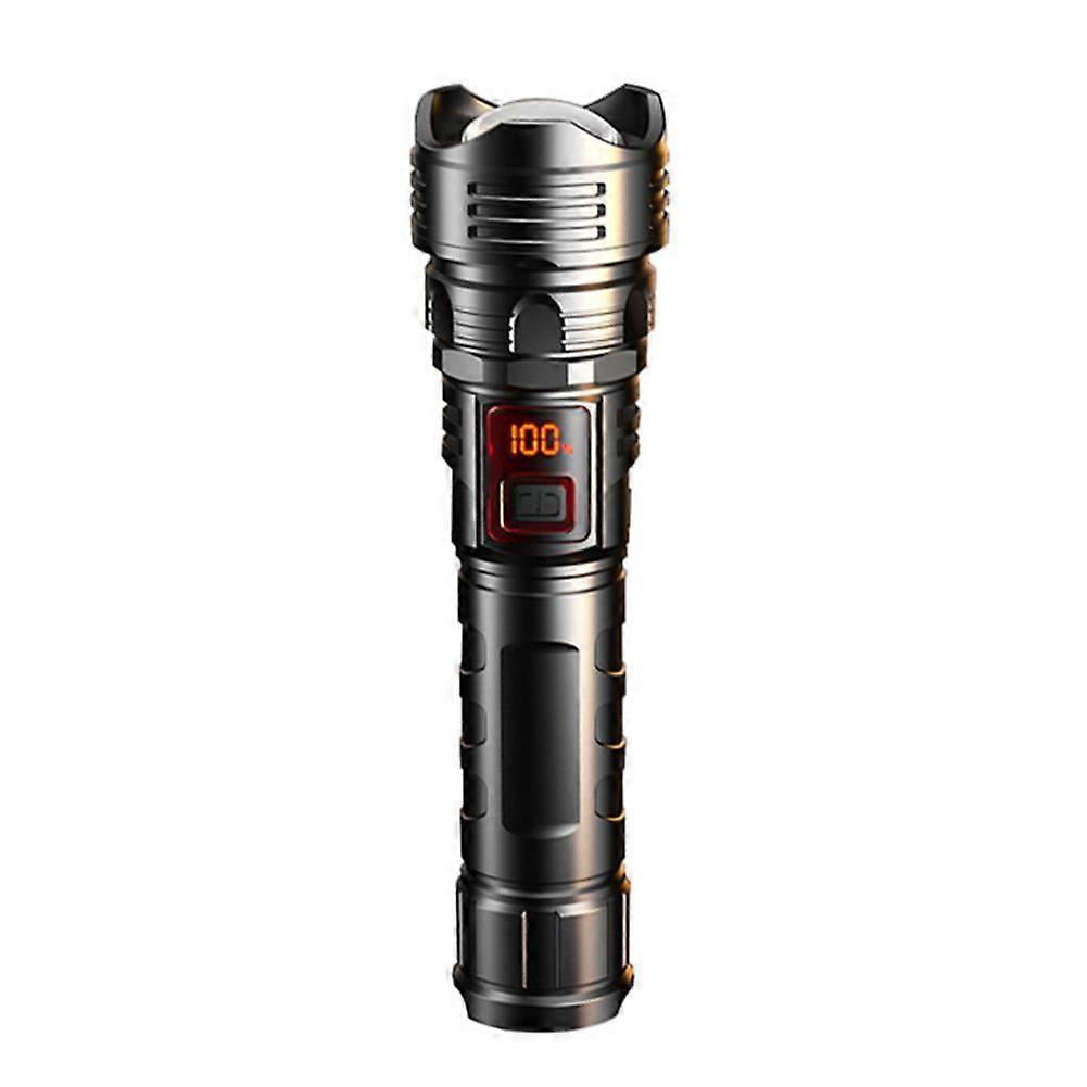 Flashlight with High Brightness, Waterproof Design, Adjustable Focus, Durable ABS Material