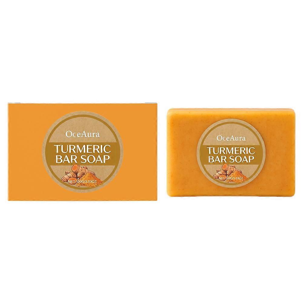 Turmeric Bath Soap Oil Control Refreshing Deep Cleansing Soap