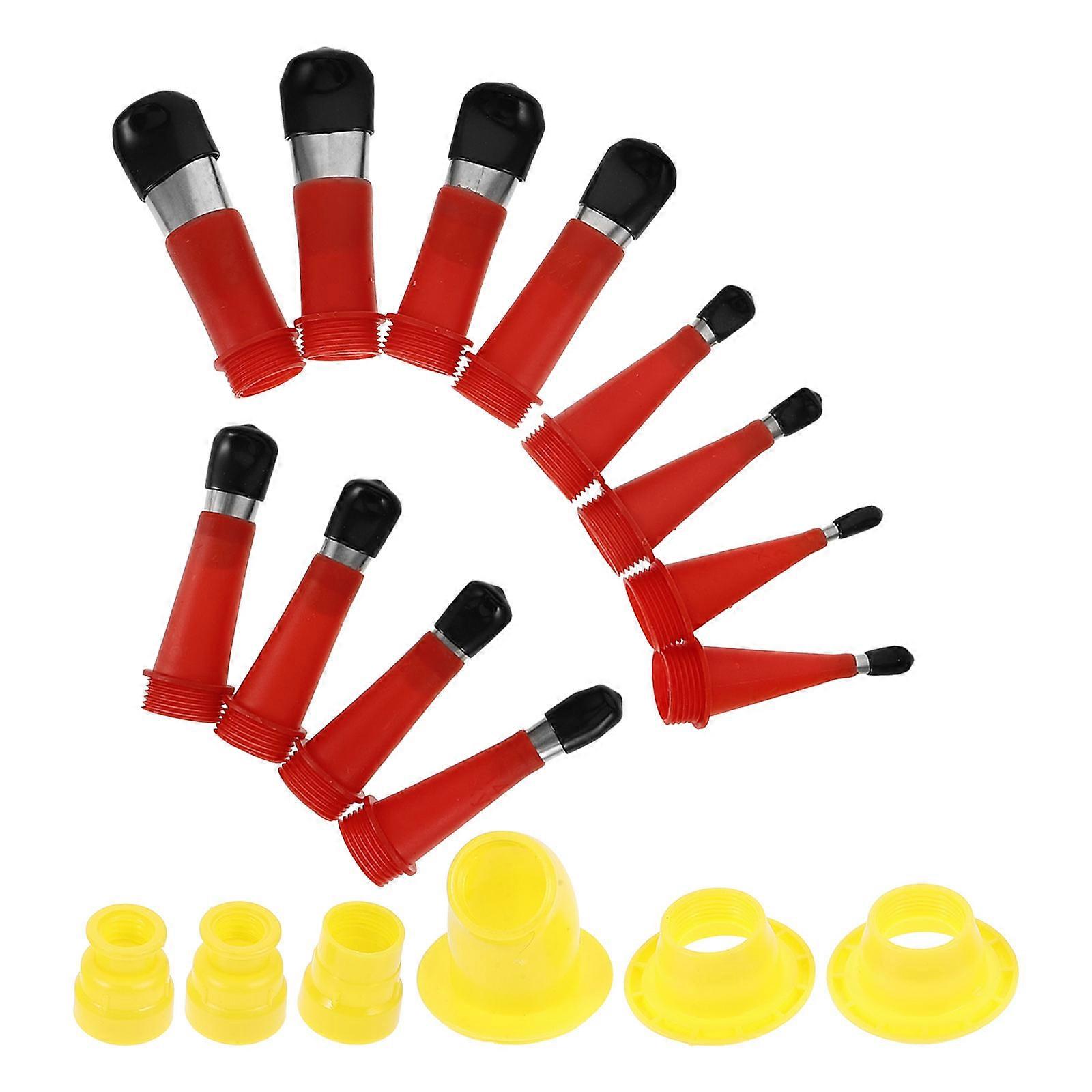 Caulking Nozzle Tool Caulking Finishing Tool for Replacement 5Sets