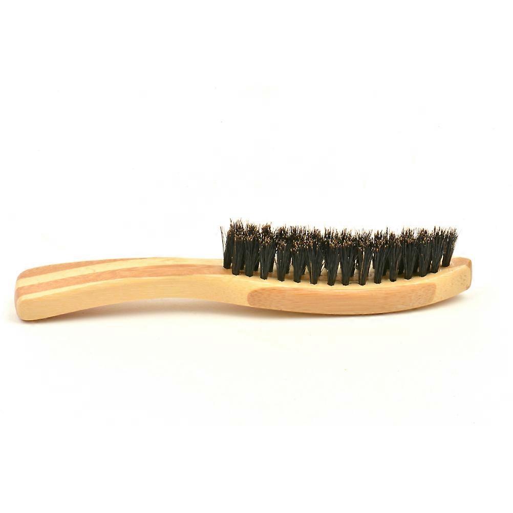 Beard Beard Styling Maker Brush for Men 4Pcs Long Handle Bamboo