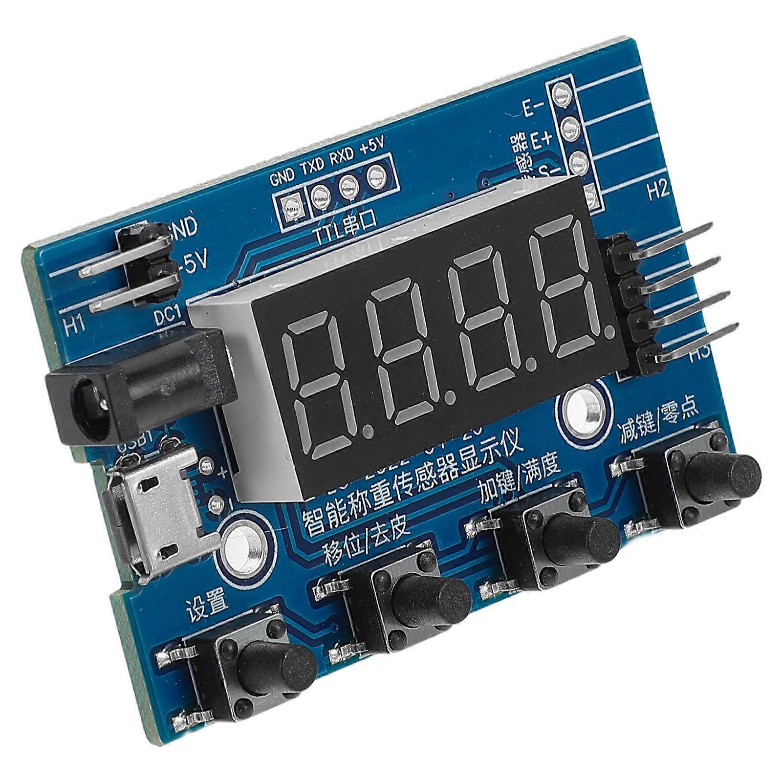 Weight Scale Sensor Mini Digital Load Cell Module for 4Pcs Pressure Weighing