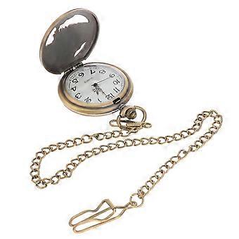 Portable Quartz Pocket Watch for Decoration Vintage Chain Classic Design