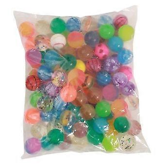 SHVY-50 stuks stuiterballen, feestballen, carnavalsballen, springballen voor kinderen