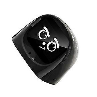Smart Car Robot Pet Desktop Electronic Pet Dashboard Emoticon Companion with Gravity Sensor Facial Expressions B