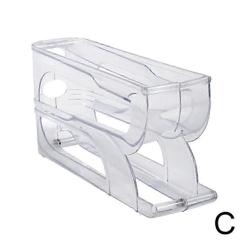 Practical egg storage box with side access via the door  Automatic sliding door