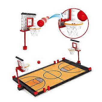 Big Basketball Court Block Assembly Children's Sports Toys DIY Compatible Big Basketball Court Sports Ground Blocks Flye1495