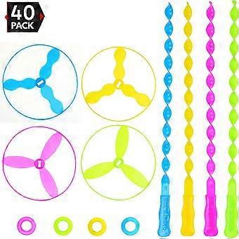Frisbee-Fliegende Untertassen als Gastgeschenke und Preise – 40er-Set