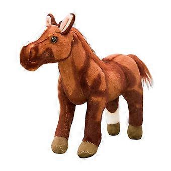 50CM Cute Cartoon Simulation Horse Plush Toy Doll Home Decoration Ornaments Children Kawaii Toy,A