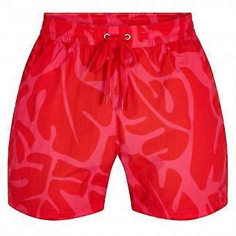 Boss Mens Bari Abstract Swim Shorts