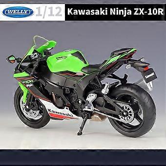 1/12カワサキ忍者ZX10Rオートバイモデルおもちゃ車両コレクション
