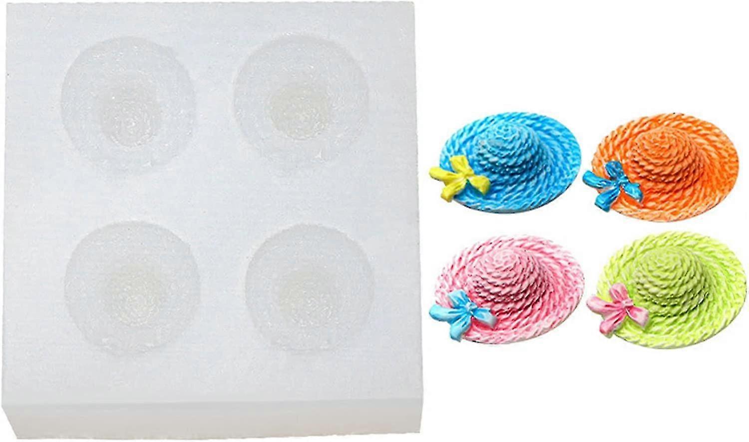 Silicone Mold For Baking, 4-cavity Sombrero