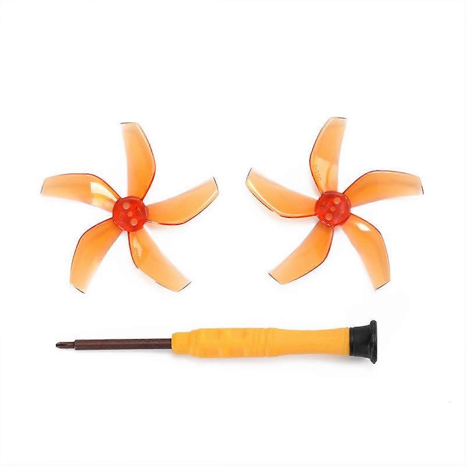 For DJI Neo Drone RCSTQ 1 Pair of Colorful Replacement Propeller Blades Gear Orange