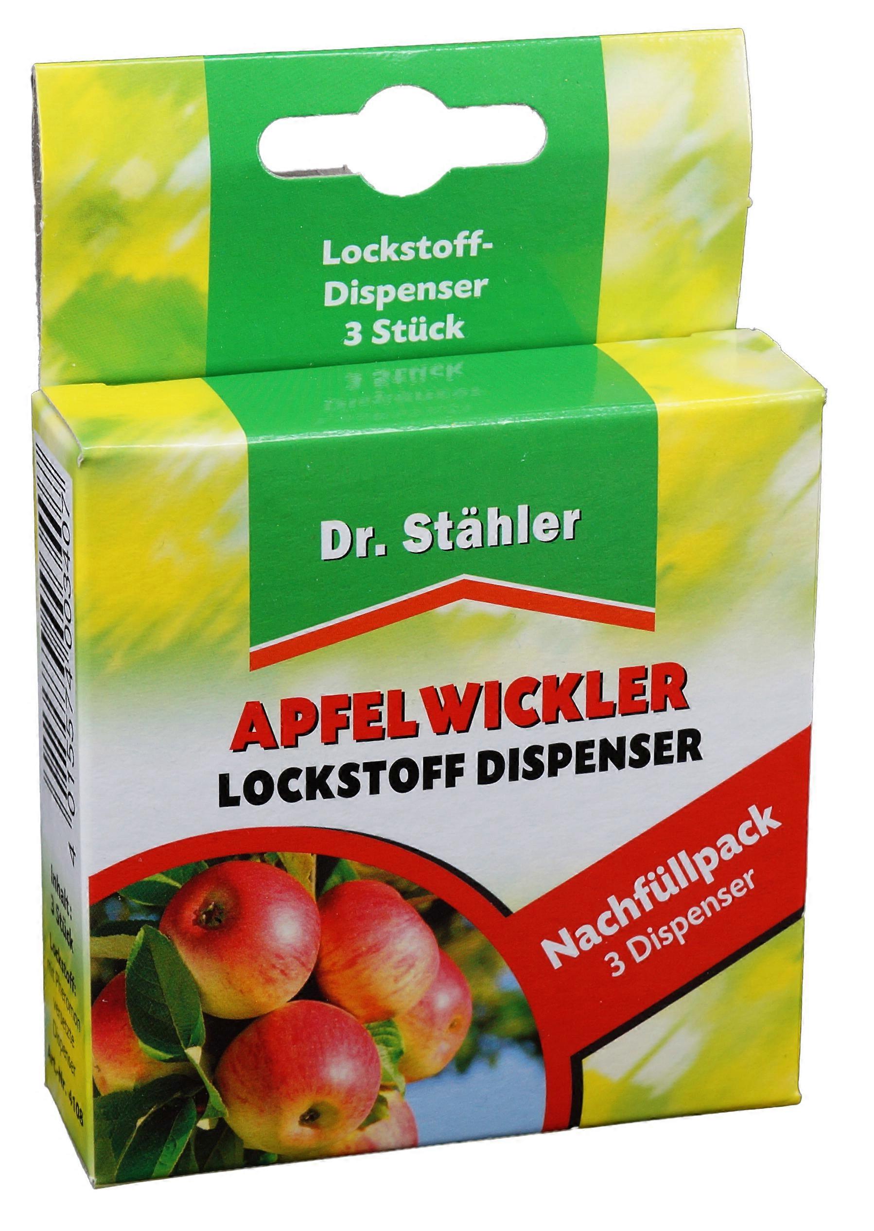 DR. STÄHLER codling moth pheromone dispenser, 3 pieces
