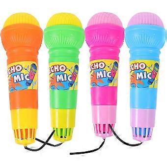 4er-Set leichte Kindermikrofone, Karaoke-Requisiten, bunte Echo-Mikrofone für Jungen- und Mädchenpartys und Mitsingkonzerte