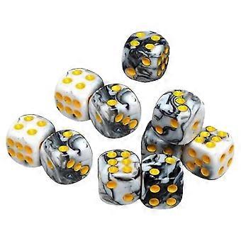 Six Sided Dices Set Bright Colors Opaque D6 12mm Dices for Simple Arithmetic Teaching Tools 26-27