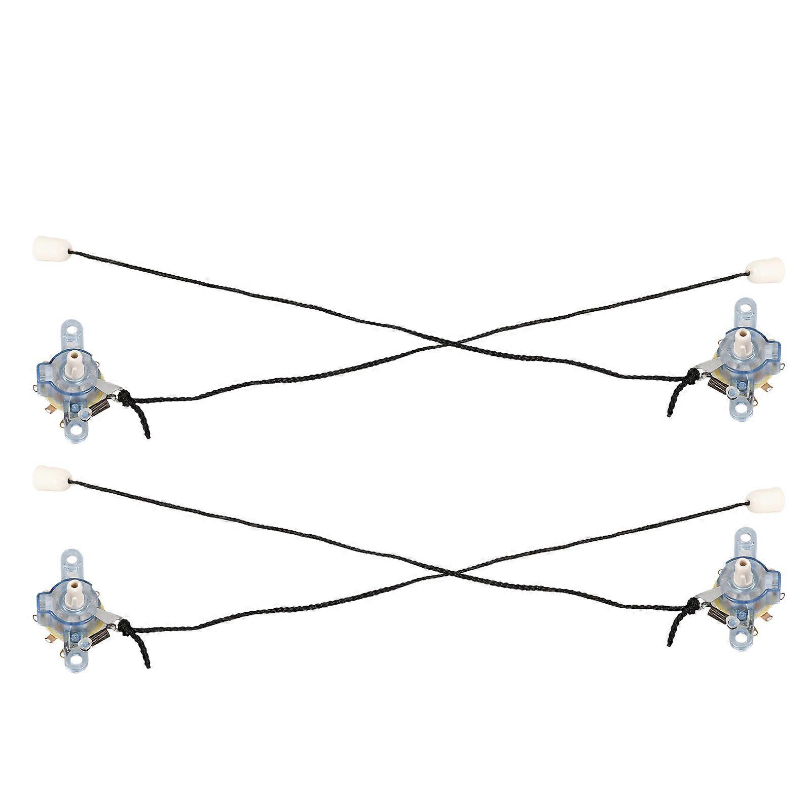 4pcs  Ceiling Fan Switch Pull Chain Switch Cord Switch For Fan Speed Control Switch
