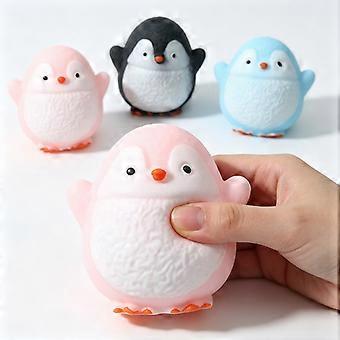 Slow Rising Squishy Toys, Cute Penguin Squeeze Toys for Kids Adults Desk Play Goodie Bag Stocking Stuffer Novelty Gift