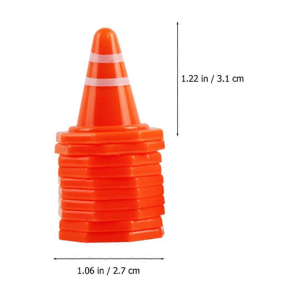 Traffic Sign Toy Simulation Roadblocks for Cognitive Learning 50Pcs Set