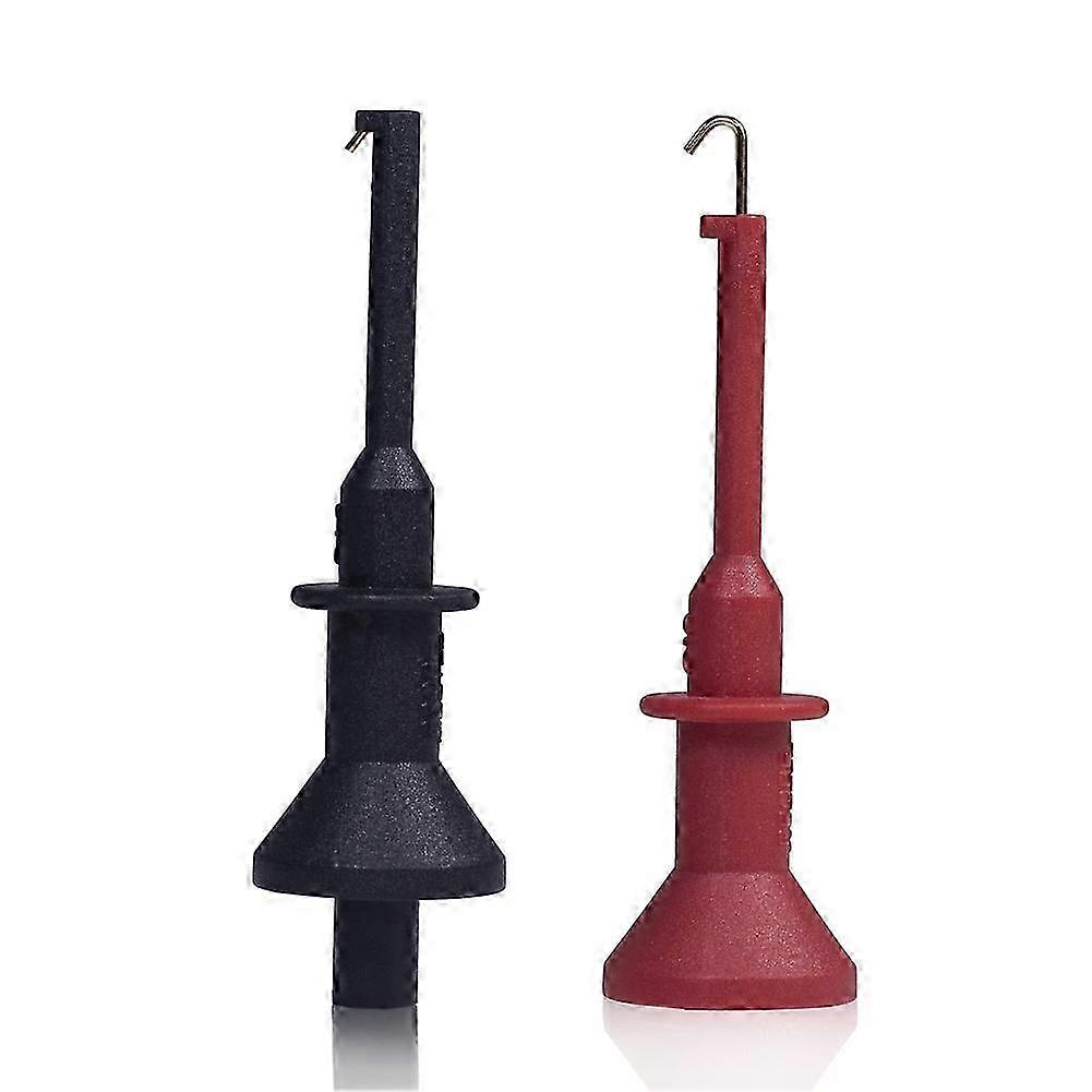 Universal Digital Multimeter Test Hook 4mm Straight Test Probe Extension Hook Needle