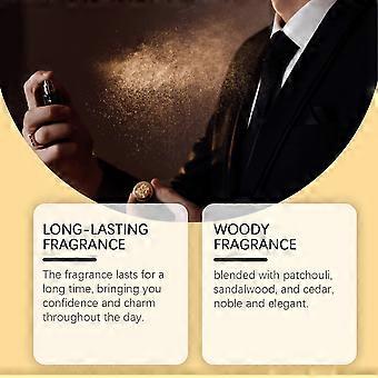 Parfum pour homme, parfum boisé léger, frais et naturel, parfum de charme pour homme 50 ml