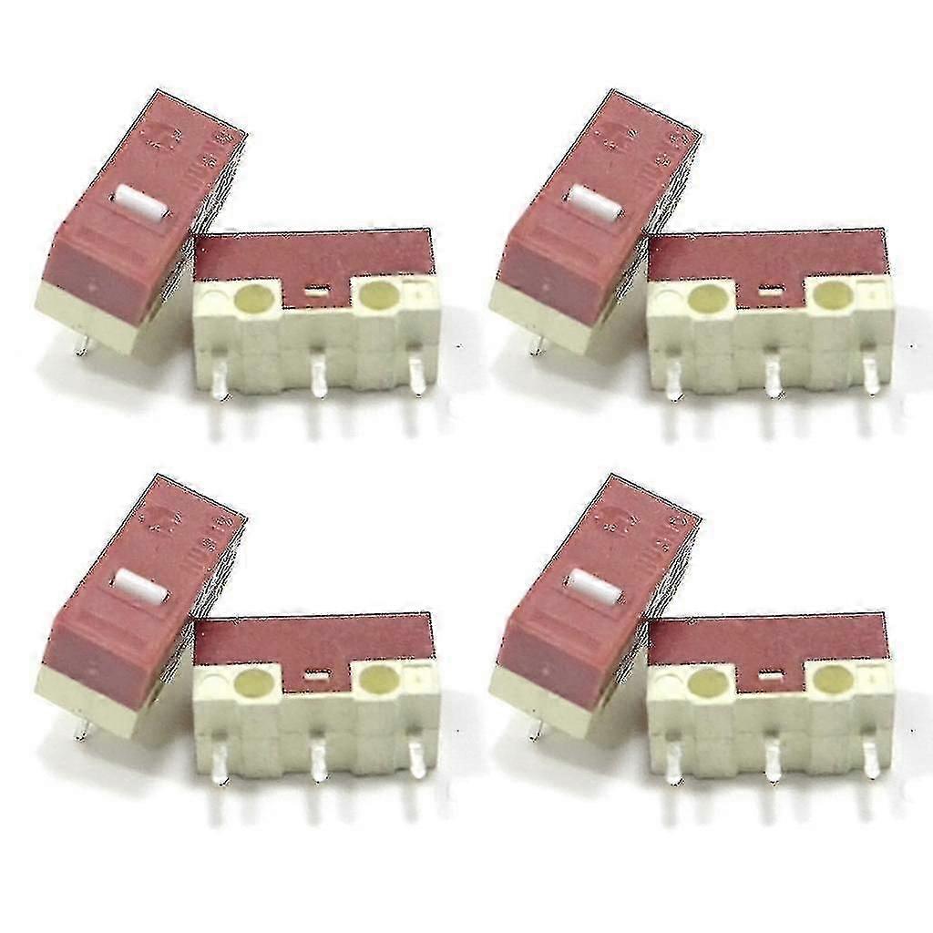 Micro Switch Set for Huano Silent Mouse, 8-Piece Mute Button Replacement