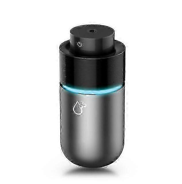 Car Diffuser Car Humidifier, Usb Essential Oil Diffusers 200ml Big Capacity Aromatherapy Diffuser(black-grey)