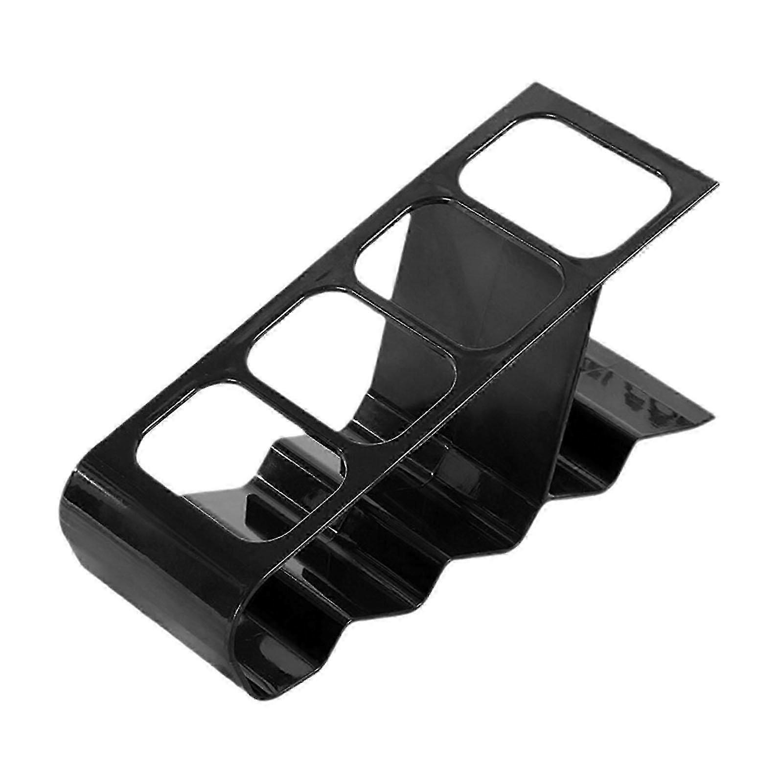 Compact Plastic Remote Control Holder, Multifunctional Caddy for Small Remotes, Bedside Office Storage, 18x4.5cm,l