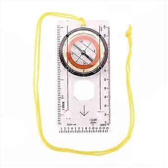 Precision Navigation & Mapping | Baseplate Ruler Compass Map Scale Magnifier with Strap for Camping & Hiking | OCOMP7198