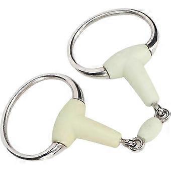 Happy Mouth Loose Snaffle Horse Bit - Komfortables und geschmackvolles Gummidesign für Reitsportbegeisterte