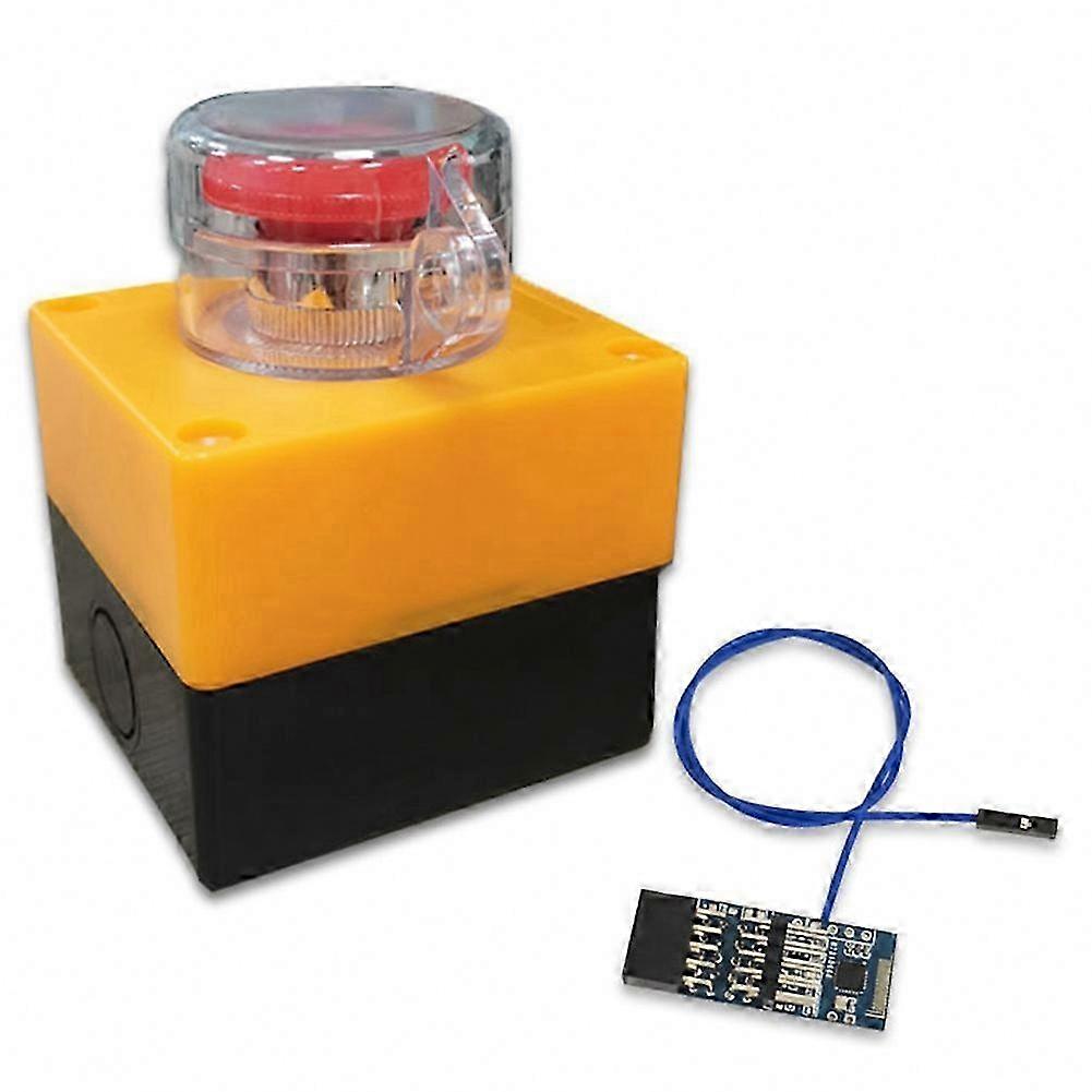 Wireless Desktop Computer Switch Remote - Multi-Function External Host Control with Power-On Button
