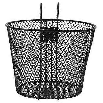 Carrying Iron Bike Basket for Multi-Function Use with Hooks