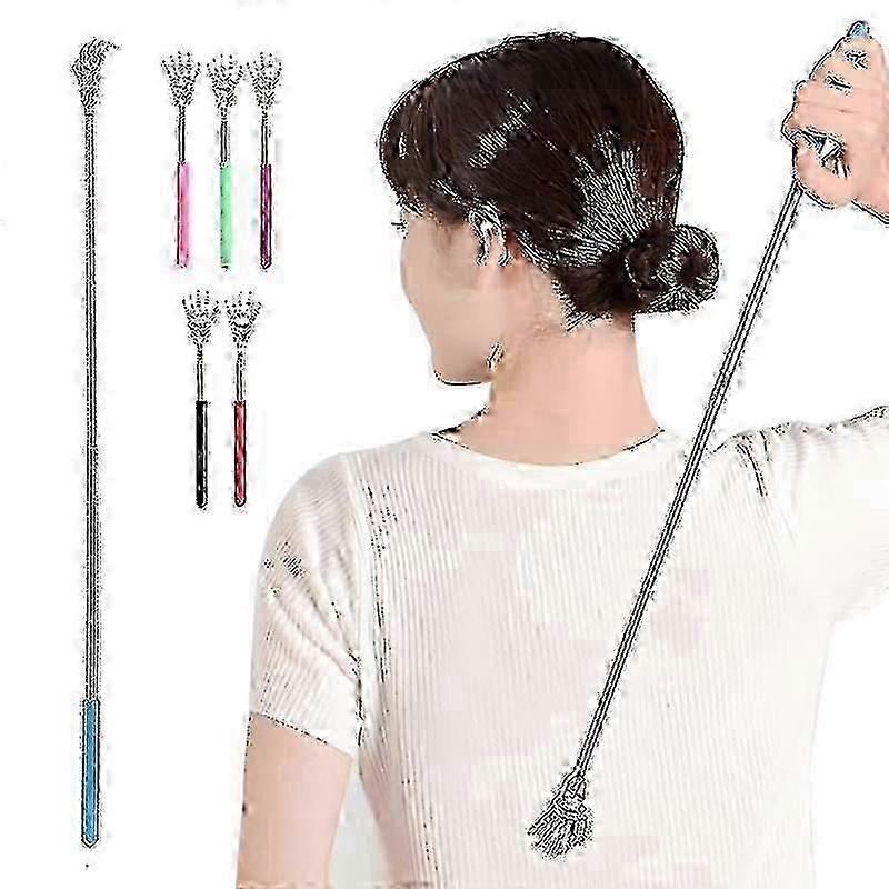 Telescopic Stainless Steel Back Scratcher