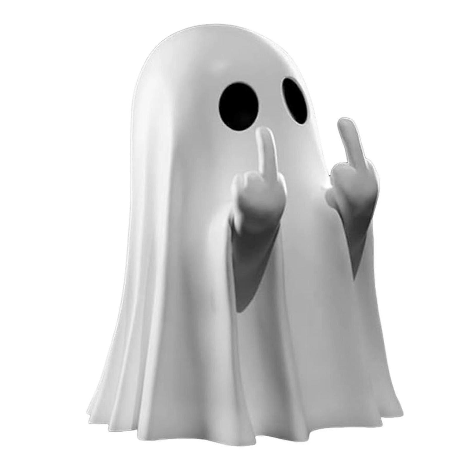 3D Printed Resin Ghost Ornament