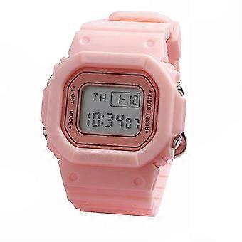 Sports & Daily Activities Smartwatch for Boys and Girls, Lightweight Waterproof Luminous Pink