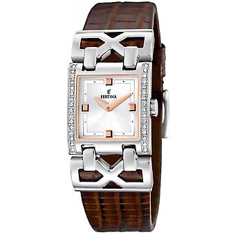 Feast Quartz Analog Women's Watch with Cowhide Bracelet F16465/2