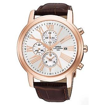 Lorus Watches Quartz Analog Men's Watch with RF844BX Cowskin Bracelet