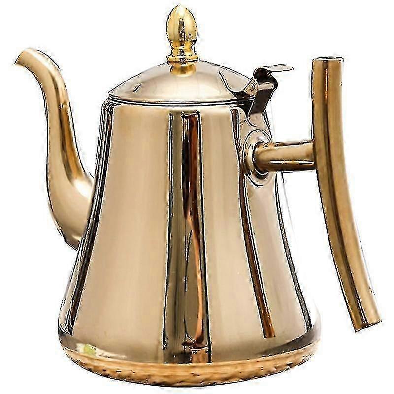 1.5L Removable-Infuser Stainless Teapot